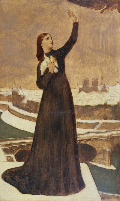 Le Pigeon by Pierre Puvis de Chavannes